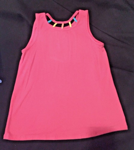 CAT & JACK SZ L (10-12) SEQUIN EASTER EGG SHIRT & WN TROPICAL TANK TOP - Picture 5 of 5