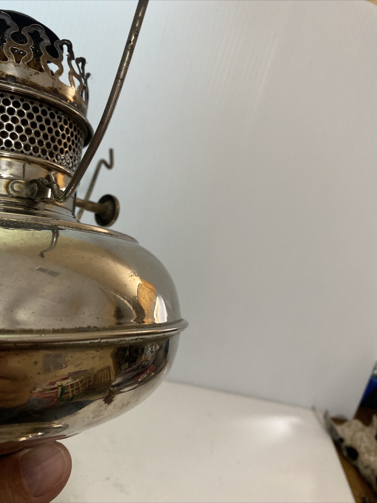 Antique Bradley & Hubbard B&H Oil Lamp eBay