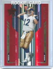 Ryan Fitzpatrick RC 2005 Rookies & Stars RED HOLOFOIL /199 ROOKIE Card Harvard