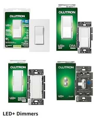Lutron Dimmer Smart Switch Maestro Led caseta BRAND NEW PREMIUM diVA LED+ switch