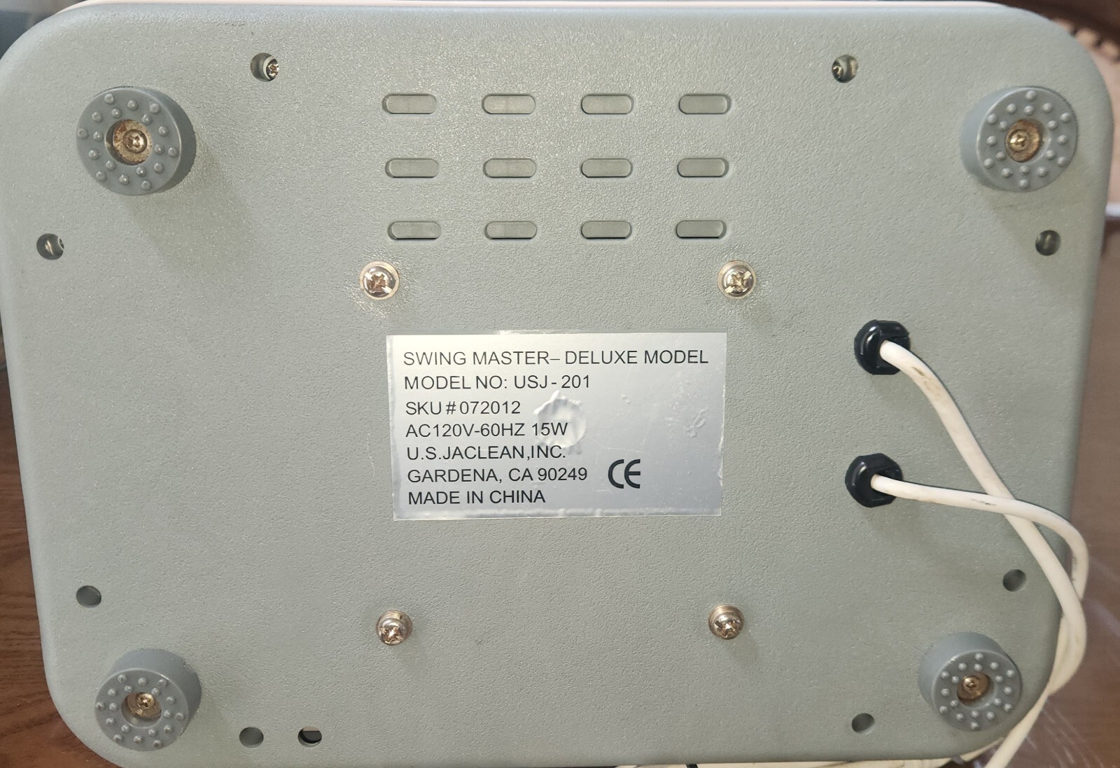 Swing Master Deluxe Model USJ201 Leg Circulation Aerobic Exercise Chi