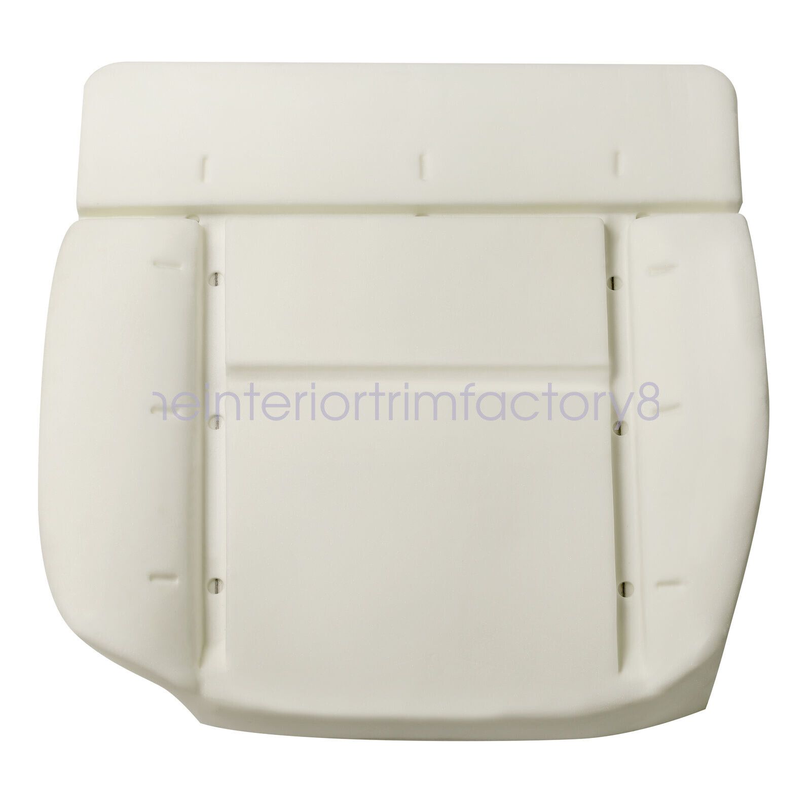 For 2004-2006 Ford F150 Front Cloth Seat Cover Flint Gray & Driver Foam Cushion