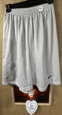 Nike youth L 12/14 vintage USA made elastic waist drawstring mesh loose solid US