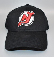 Gorra New Jersey Devils Reebok NHL Face-Off Vintage con tirantes - Nueva con etiquetas