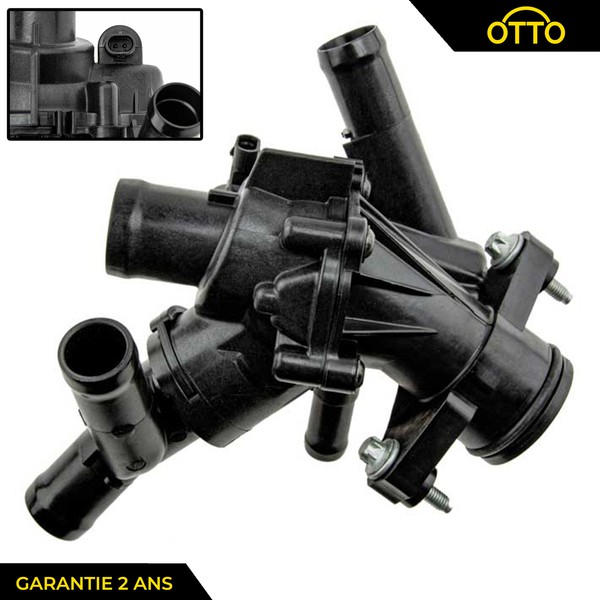 GehäUse Thermostat FüR Mercedes Cla (C117) Klasse A (W176) Gla (X156) 2702000415-image