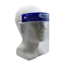 (235 Pcs.) Safety Face Shield Clear Full FaceShield Washable Mask Anti-Splash