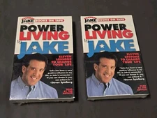 Lot 2  Body By Jake - 3hr Audio Tape -  POWER LIVING by Jake, Cassette / SEALED 