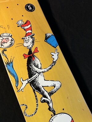 RARE Rodney Mullen Cat in the Hat Yellow Almost Dr. Seuss