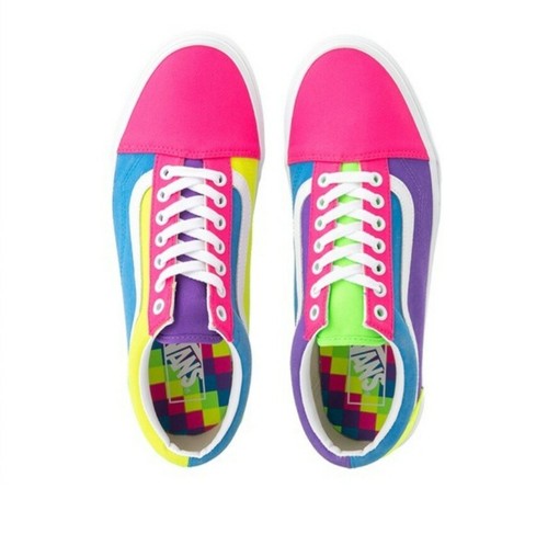 bright yellow vans old skool