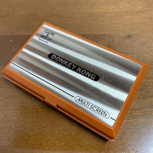 Nintendo Game and Watch DONKEY KONG Multi Screen Orange USED Working - 第 4/5 張圖片