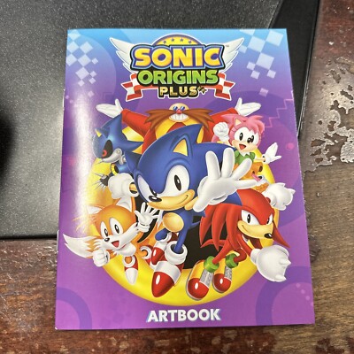 Sonic Origins Plus Art book Only.  No Game.   Art Book Only New.   SEGA