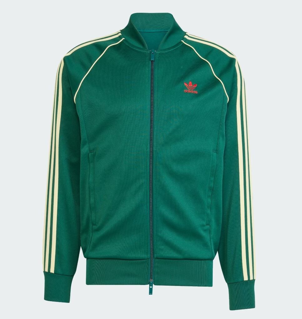RARE NEW MENS ADIDAS ORIGINALS SUPERSTAR TRACK JACKET ~SIZE LARGE