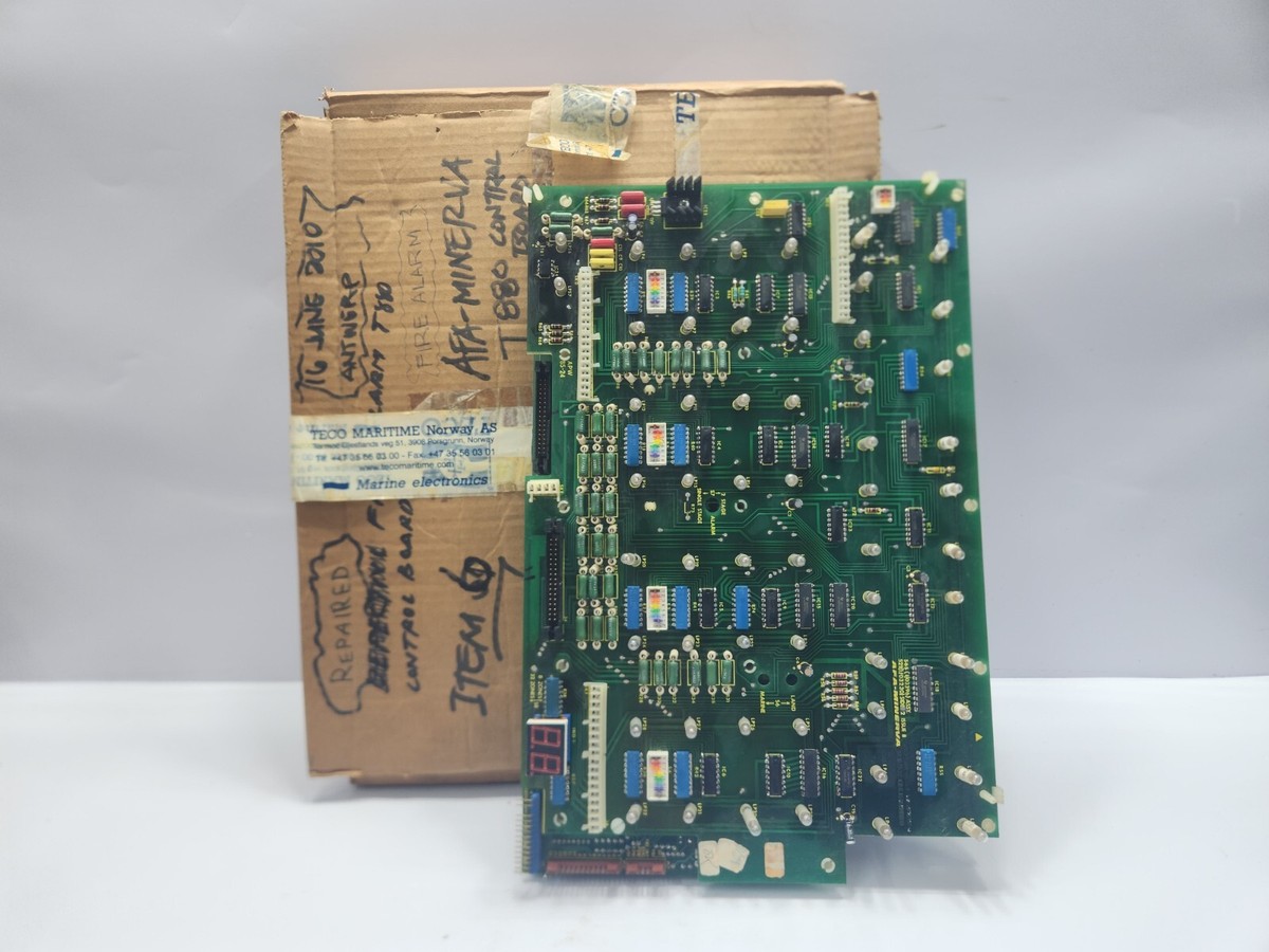 AFA-MINERVA 521(1/03230) T880 FIRE ALARM CONTROL PANEL BOARD 522(1