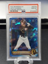 JACK SUWINSKI PSA 10 2022 Bowman Chrome Sapphire Edition 1st Bowman #BCP-84
