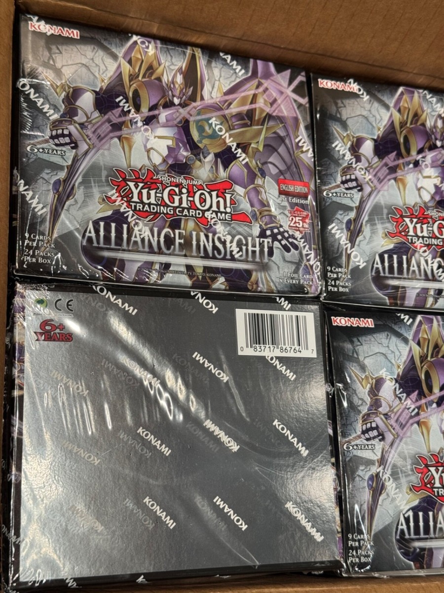 YuGiOh! Alliance Insight - Booster CASE Factory Sealed - 12 Booster Boxes |  eBay
