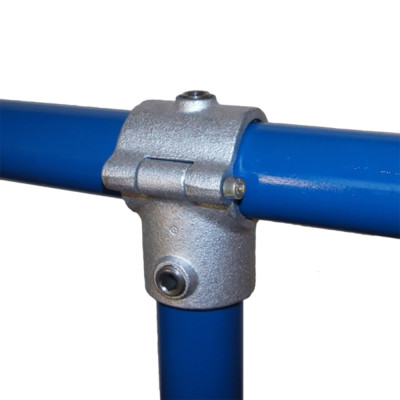 Schlüsselschelle 136-D48 - Zusatz kurzes T-Stück 48 mm 136 48 D Gerüstrohrschellen für Stahl
