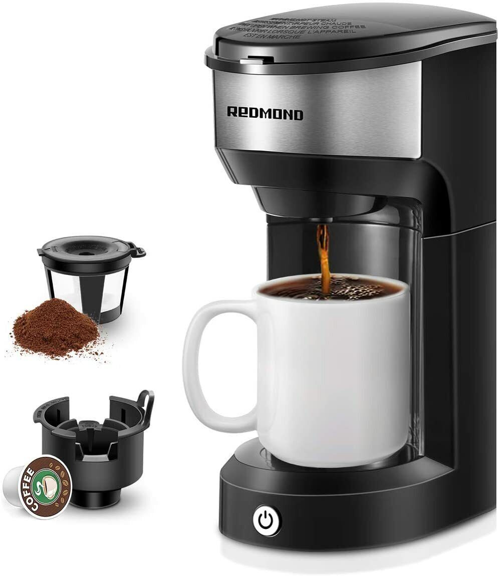 Ninja Pods & Grounds Specialty Single-Serve Coffee Maker, K-Cup Pod  Compatible with Built-In Milk Frother Black PB051 - Best Buy