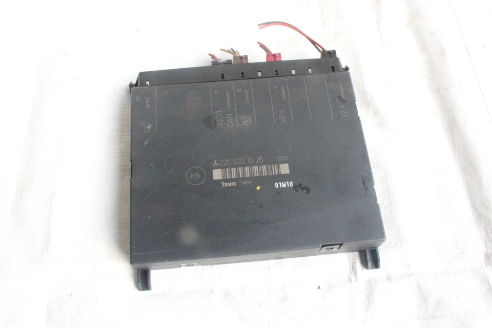 Mercedes-Benz S600 2001 unidad de módulo de control de asiento trasero A3684 Foto 2 de 4