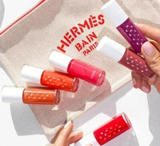 HERMES *HERMESISTIBLE* INFUSED LIP OIL Dior lipstick gloss Beige Coral Pink Red