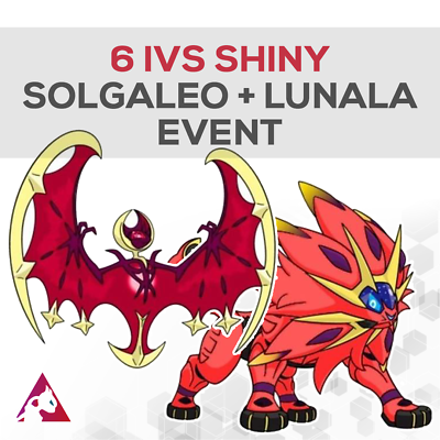 Pokemon Sword and Shield Lunala 6IV-EV Competitively Trained