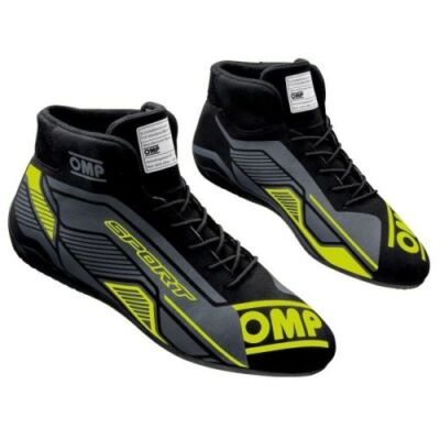 OMP IC0-0829-A01-178-43 Sport Shoes Fia 8856 -2018 Black /Fluorescent Yellow