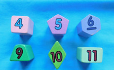 Melissa and Doug Shape Sorting Clock NUMBERS ONLY YOU PICK WHAT YOU NEED