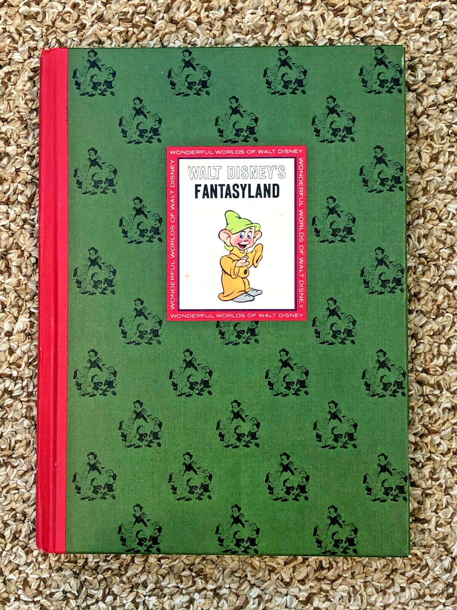Vintage 1965 ~ THE WONDERFUL WORLDS OF WALT DISNEY 4 BOOK SET