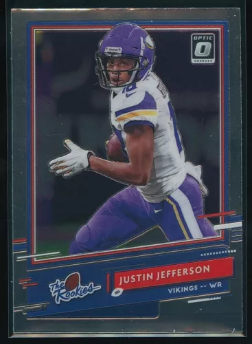 Justin Jefferson 2020 Panini Donruss Optic The Rookies #TR-JUJ RC