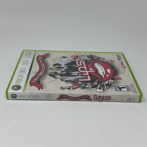 Lips Number One Hits 2008 Xbox 360 Complete with Instruction Booklet Tested - Picture 9 of 12