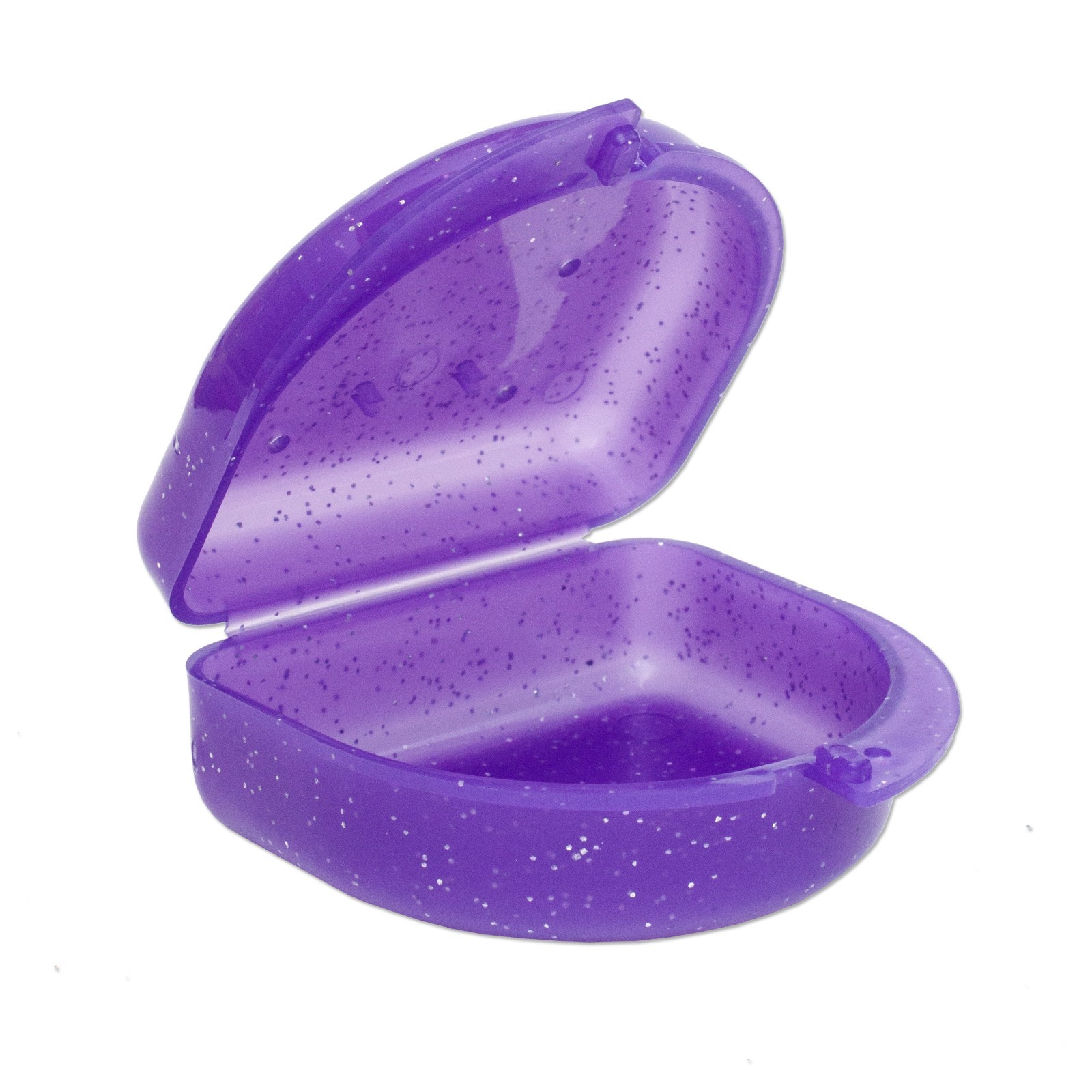 Glitter Retainer Case Deep Gumshield Box Dentures Sport Mouthguard