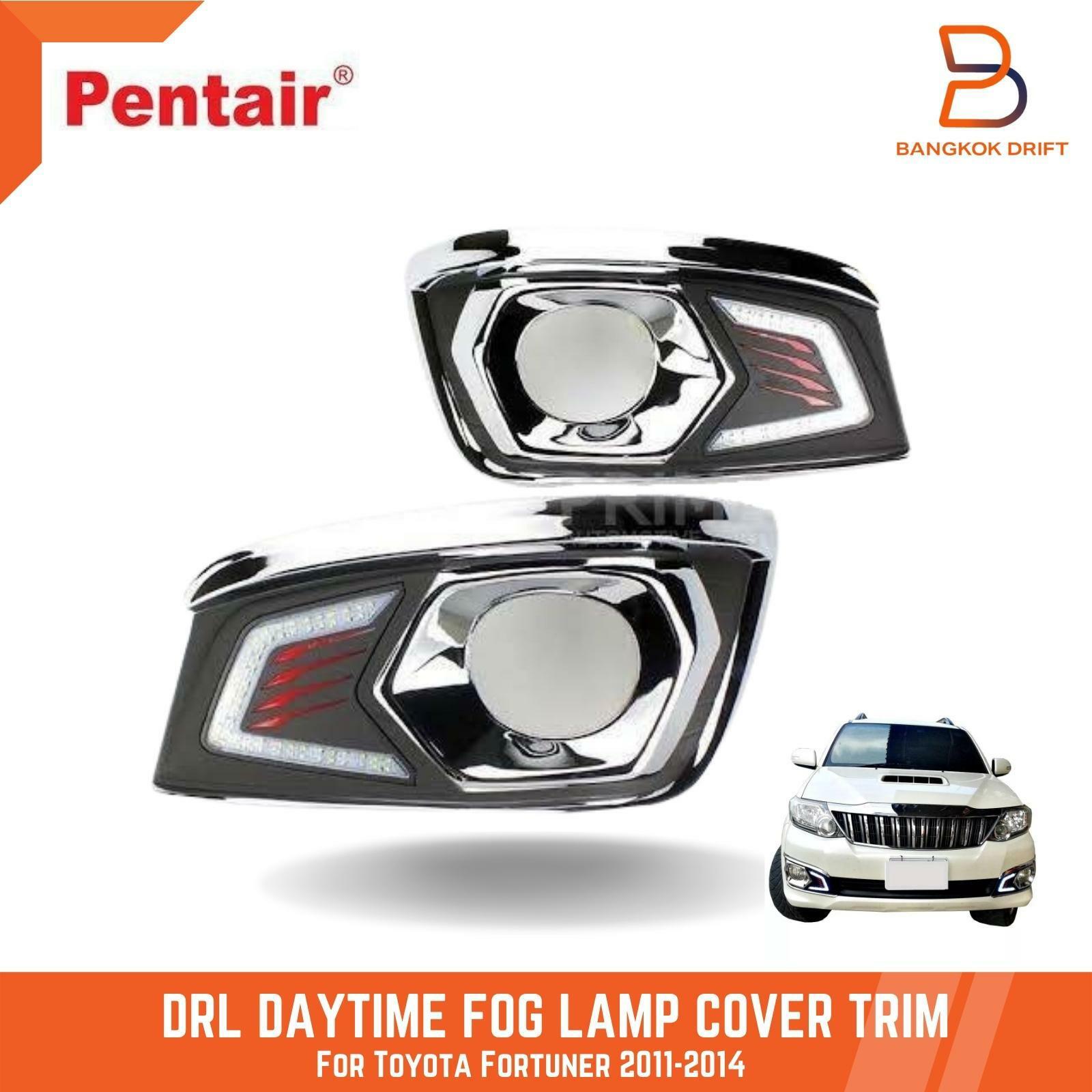 LED DAYTIME RUNNING LIGHT FOG LAMP COVER For TOYOTA FORTUNER SW4 2011