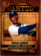 2021 Topps Big League Wanted Kyle Lewis Seattle Mariners WT-5 Baseball MLB