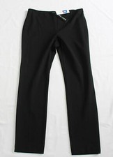 218 New PEACE OF CLOTH Ankle Pant Women's 8 Black JASMINE SLIM Stretch Flat NWT