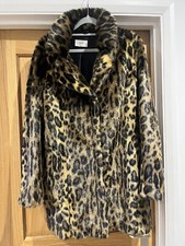 Hush Leopard Faux Fur Coat