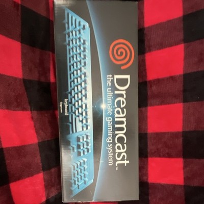 SEGA Dreamcast Wired Ergonomic Keyboard White SK-1502 In Box