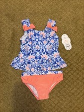 Wonder Nation Toddler Girl Bathing Suit 2T