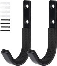 Gun Rack Wall Mount, Horizontal Metal Rifles Shotgun Hooks for Hanging  Storing