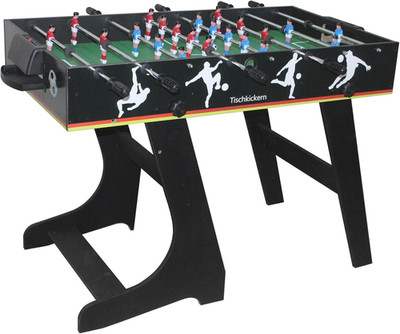 Izzy Multifunktionstisch Spieltisch 4-in-1 Tischfußball Billard Tischtennis 