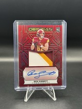2024 Panini Obsidian Rookie Jumbo RPA  Red Ben Sinnott Auto Jersey /75 🏈🔥