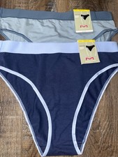 Maidenform  2-Pair Womens High Leg Underwear Polyester Blend DMSSHB  M/6