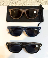 Ladeesse 2.75 Reading Sunglasses 3 Pack Readers Tinted Lenses Men Women