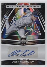 2022 Panini Elite Extra Edition Hidden Gems Black Owen Kellington Auto 1k5
