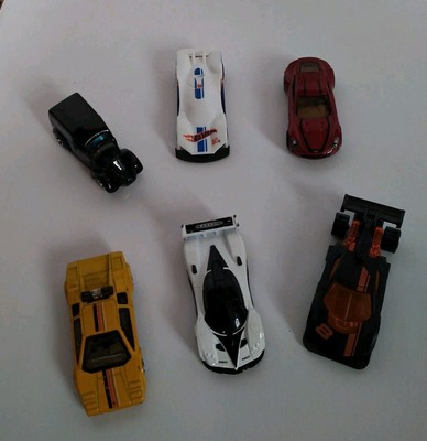 Hot Wheels Super Cars (Lot of 6) -- Great used condition.