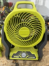 Ryobi PCL811B ONE 18V Cordless Hybrid WHISPER SERIES 7-1/2" Fan