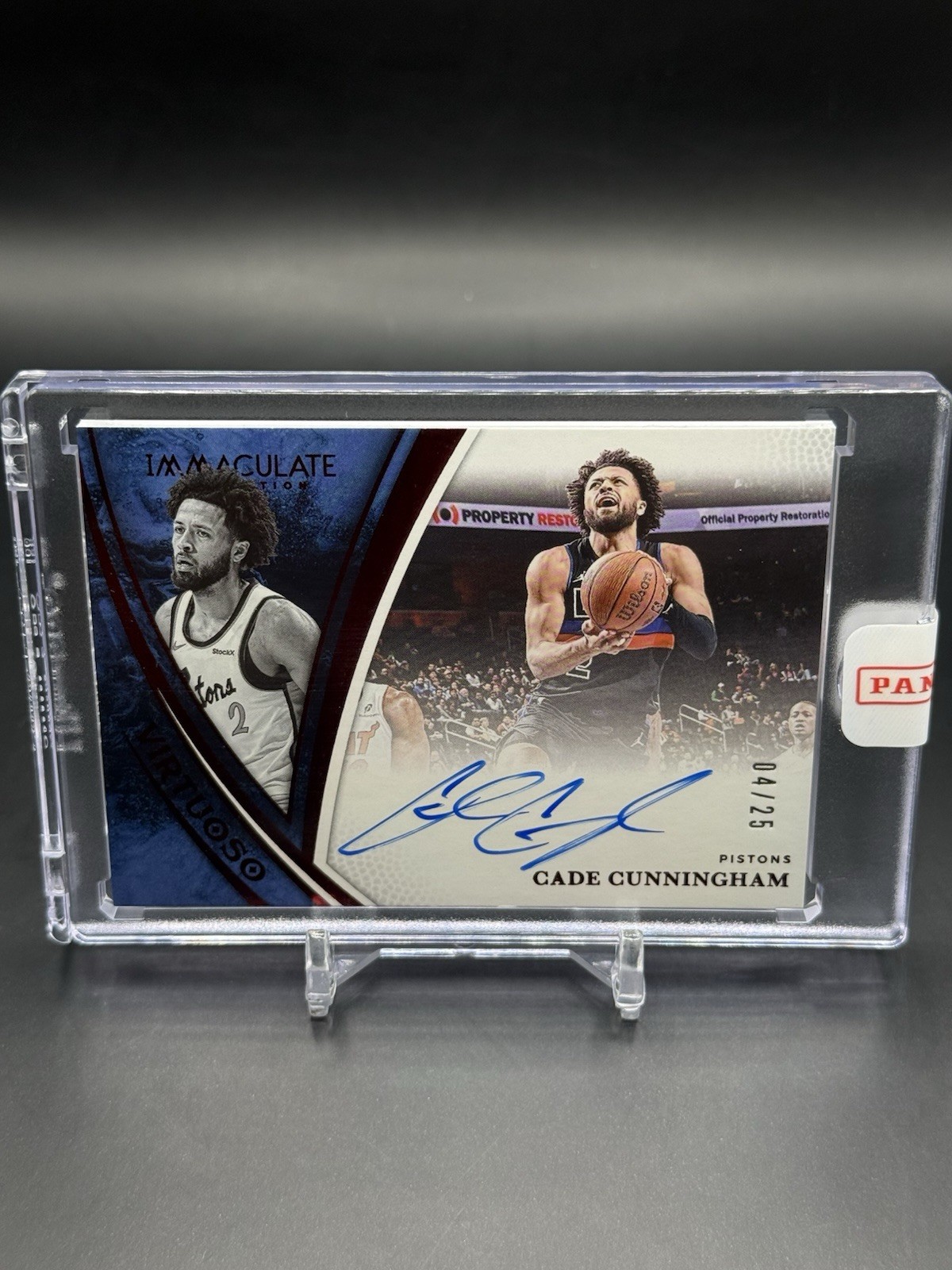 CADE CUNNINGHAM On Card Auto 4/25 2024 Panini Immaculate Virtuoso PISTONS 🔥