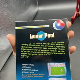 Lunar Pool (Nintendo Entertainment System NES, 1987) CIB Completo En Caja