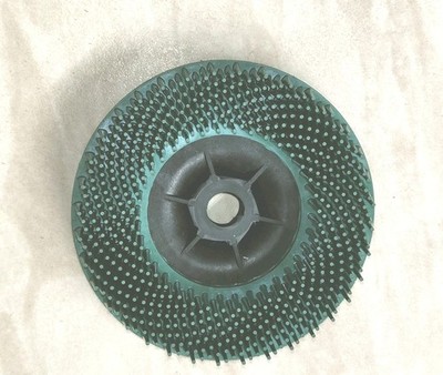 3M Scotch Green Bristle Metall Pflegebürste 115 mm 41/2'' Lack Rostentfernung