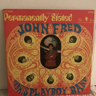 John Fred and His Playboy Band ''Permanently Stated'' LP/Paula LPS2201 1968