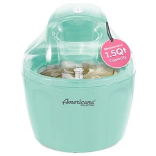 ELITE GOURMET AMERICANA EIM-1400M 1.5 QT FREEZER BOWL AUTOMATIC - MINT