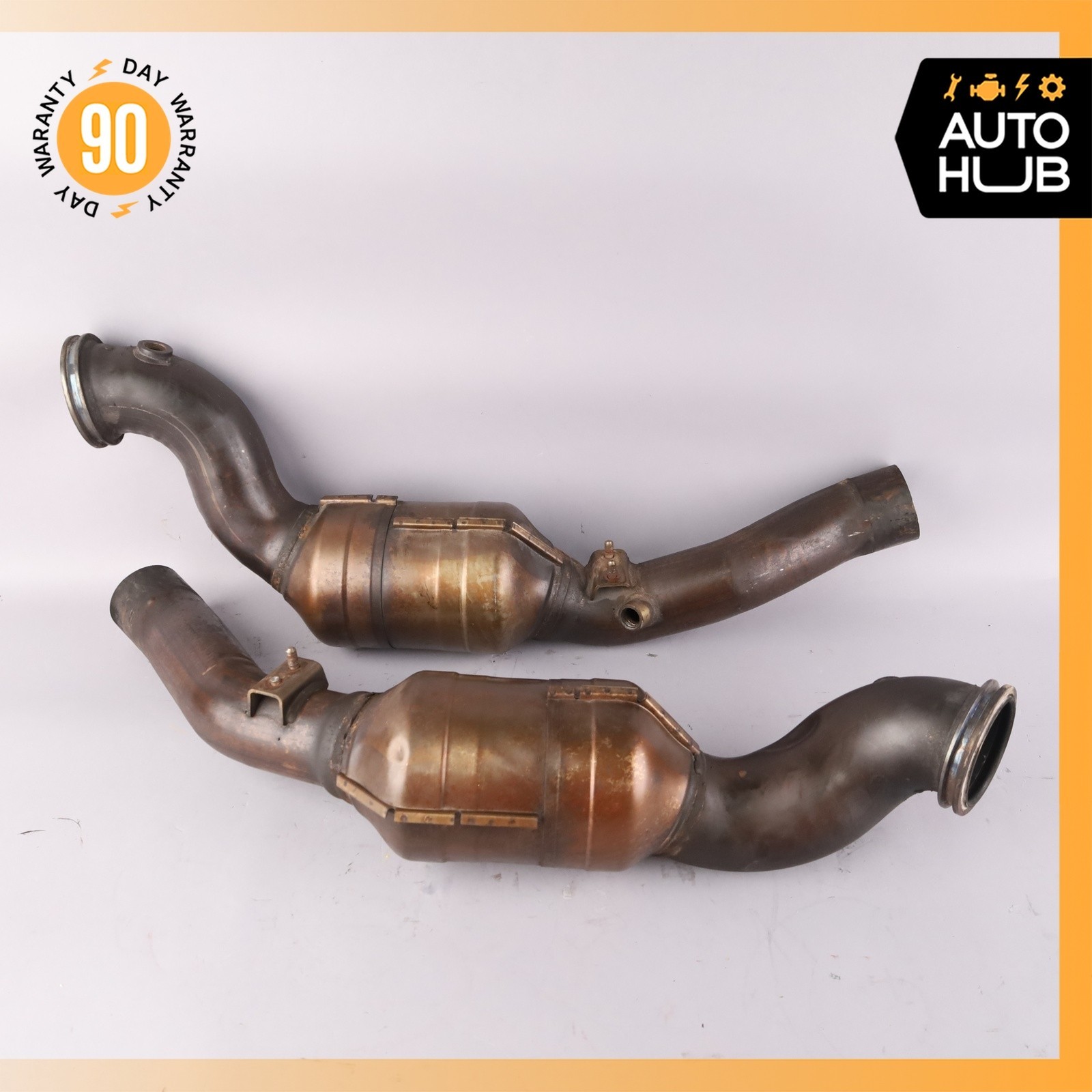 Maserati Levante M161 Ghibli M157 Quattroporte M156 Exhaust Downpipe Set OEM 89k